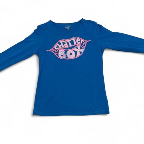 Vintage Old Navy Chatterbox Graphic Long Sleeve Top in excellent condition - Picture 6 of 6